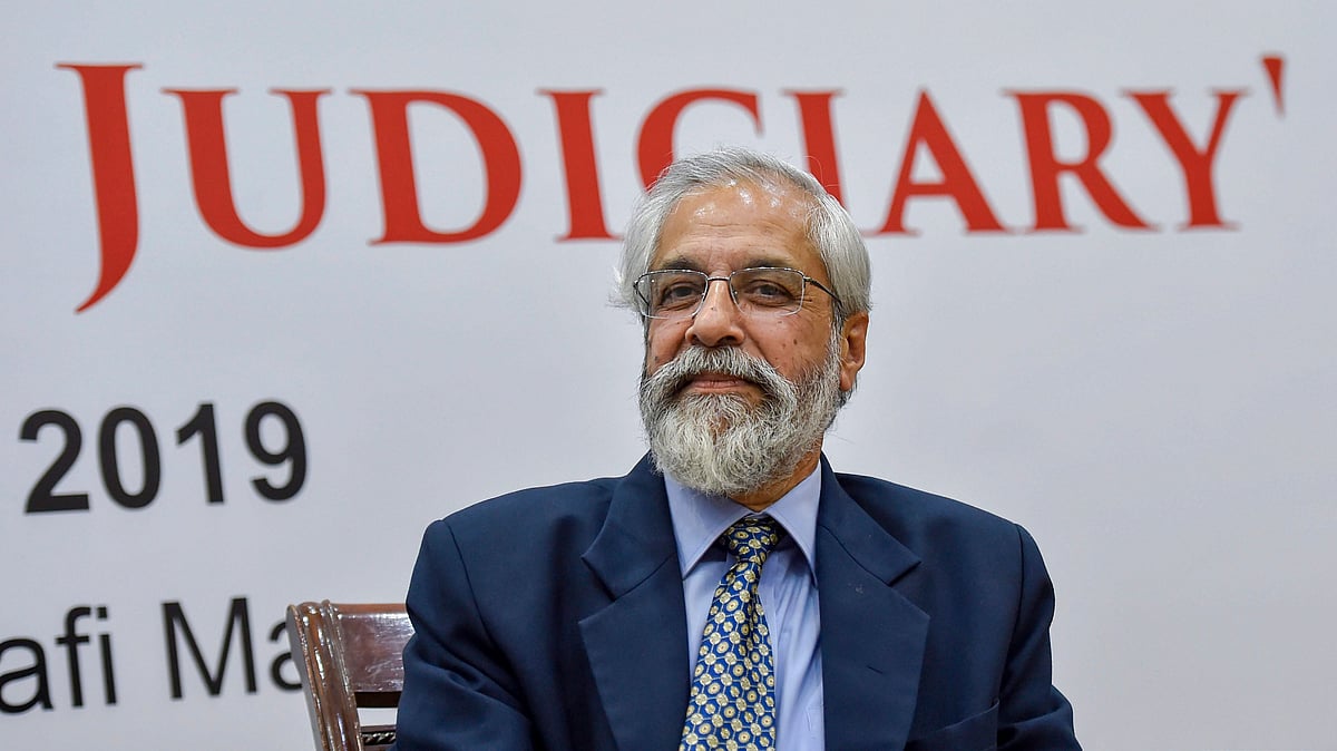 Former Supreme Court judge Justice Madan B Lokur during an interactive event in New Delhi on 23 January 2019. 