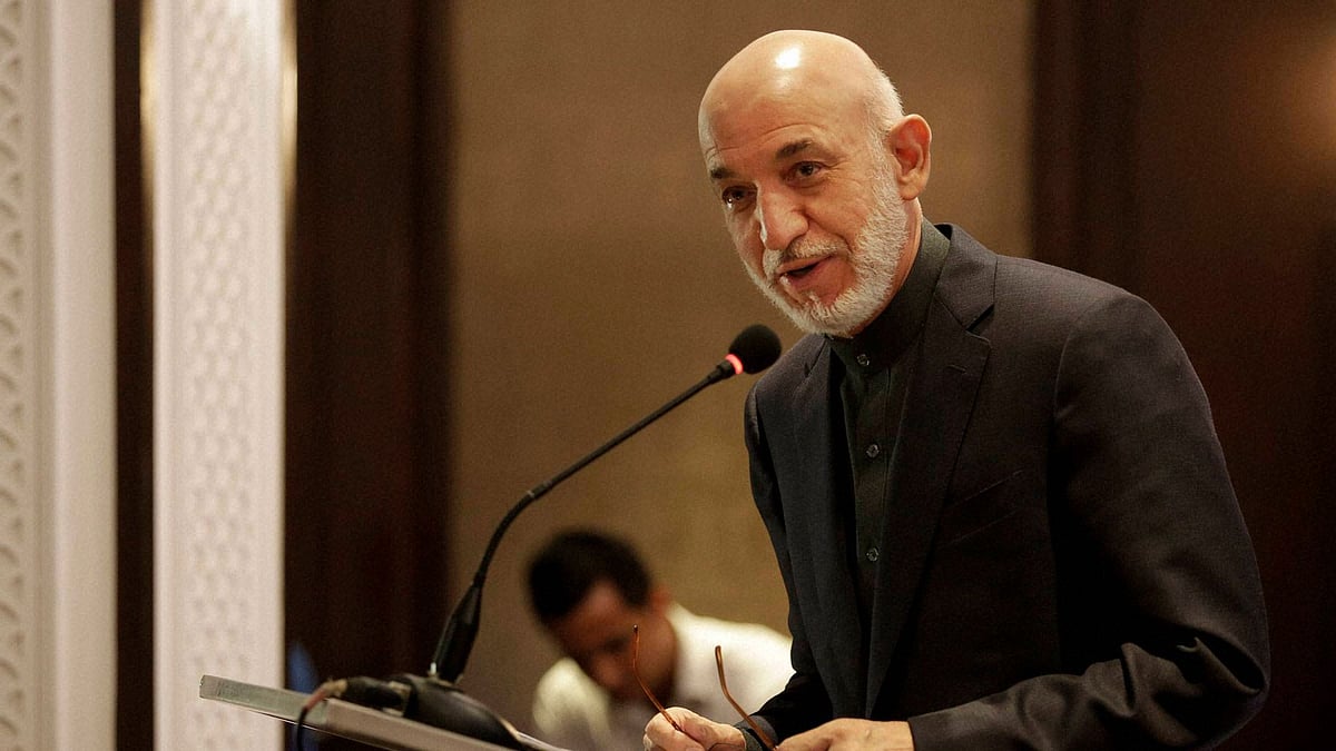 Former Afghanistan president Hamid Karzai