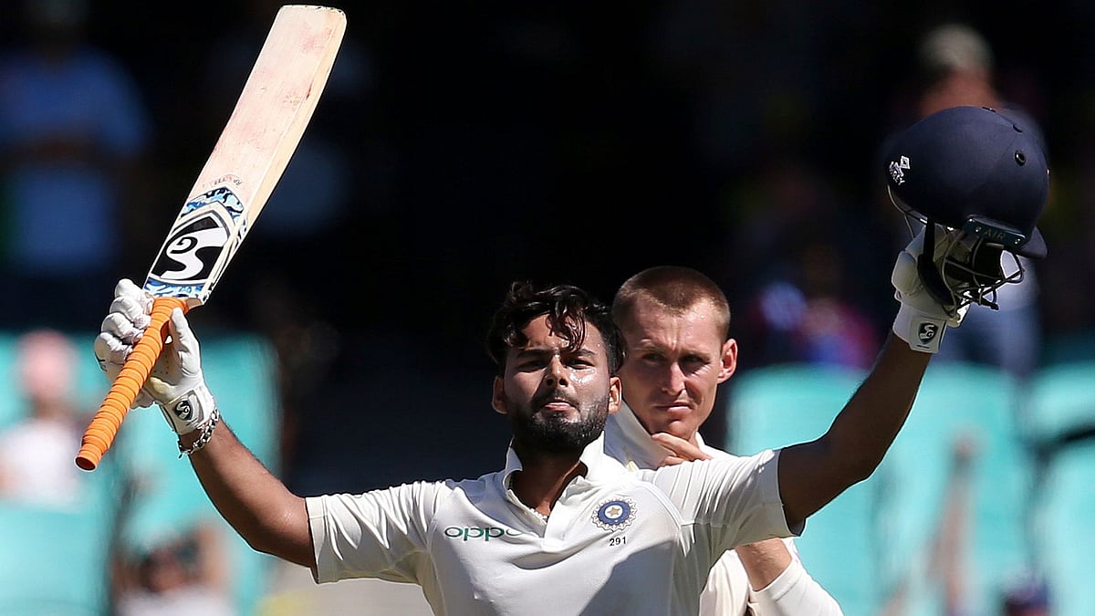 Rishabh Pant scored an unbeaten 159 against Australia.