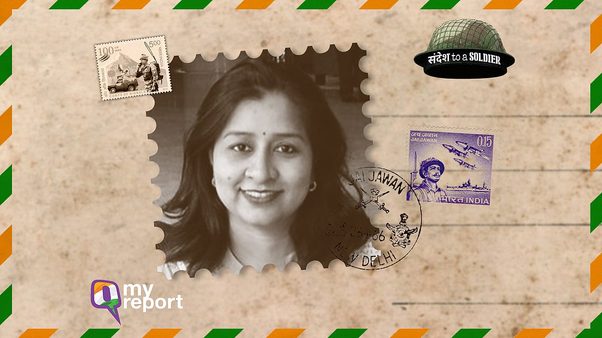 Dr Dipaali Pulekar from Mumbai sends her ‘Sandesh to a Soldier’.