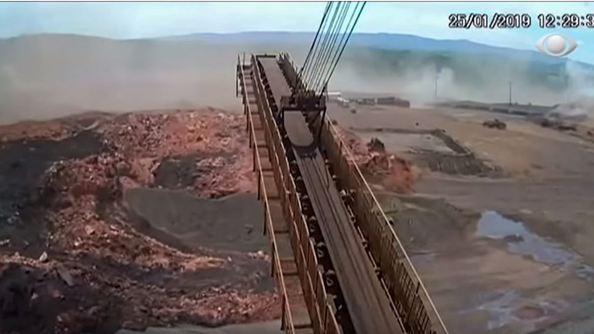 A mining dam collapsed in the Minas Gerais state of Brazil, leaving atleast 110 dead and 238 missing.