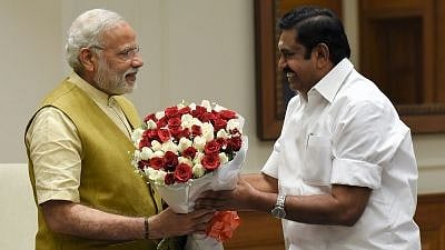 File photo of Prime Minister Narendra Modi and Tamil Nadu Chief Minister Edappadi K Palaniswami. 