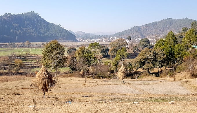 The Gagas valley in Uttarakhand is irrigated by the Gagas river. 