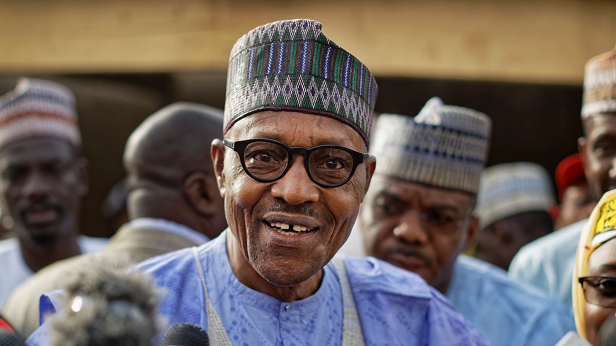 File photo of Nigerian President Muhammadu Buhari