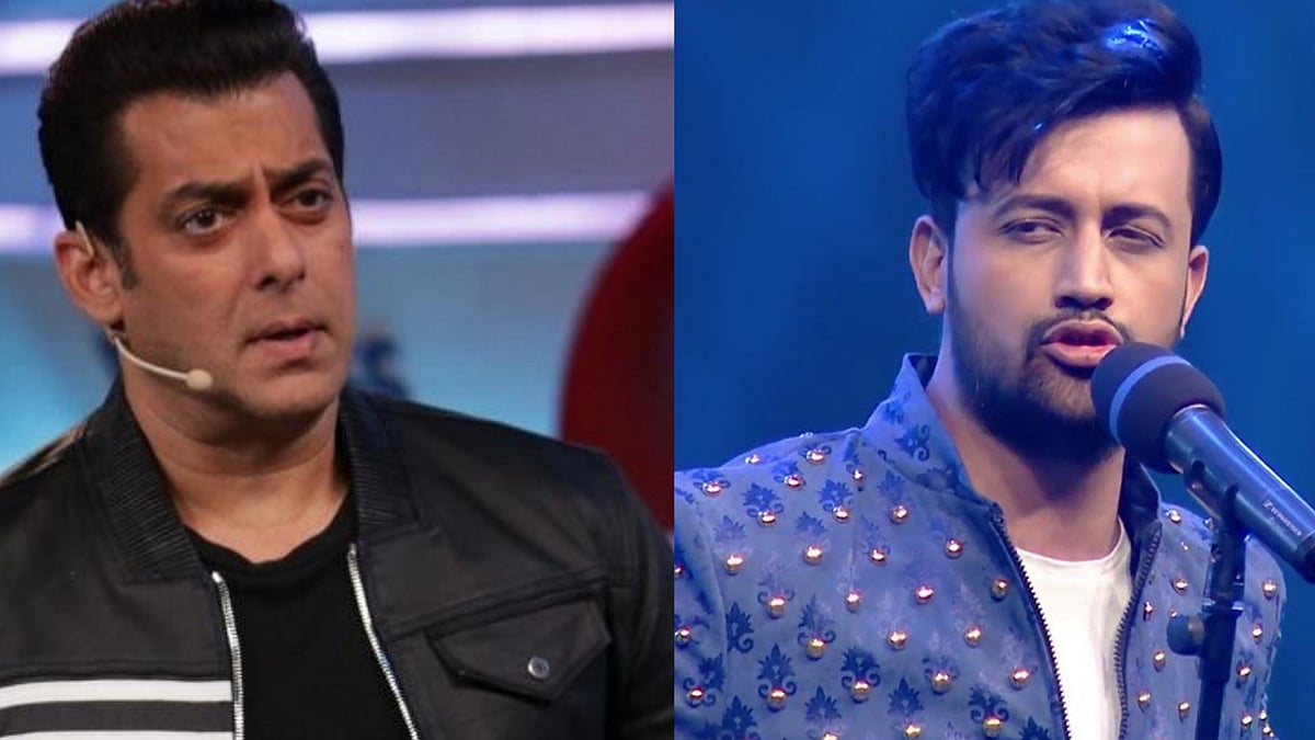 Salman Khan and Atif Aslam. 