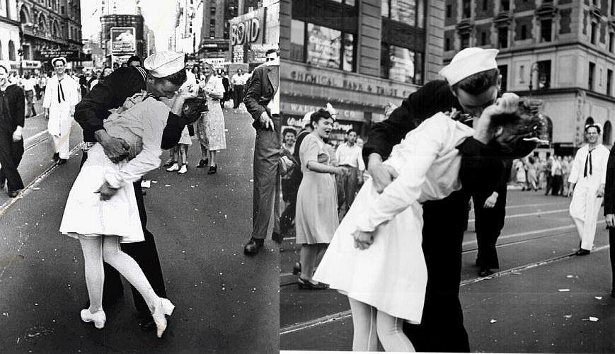 George Mendonsa, better known as the ‘kissing sailor’, dies at the age of 95.