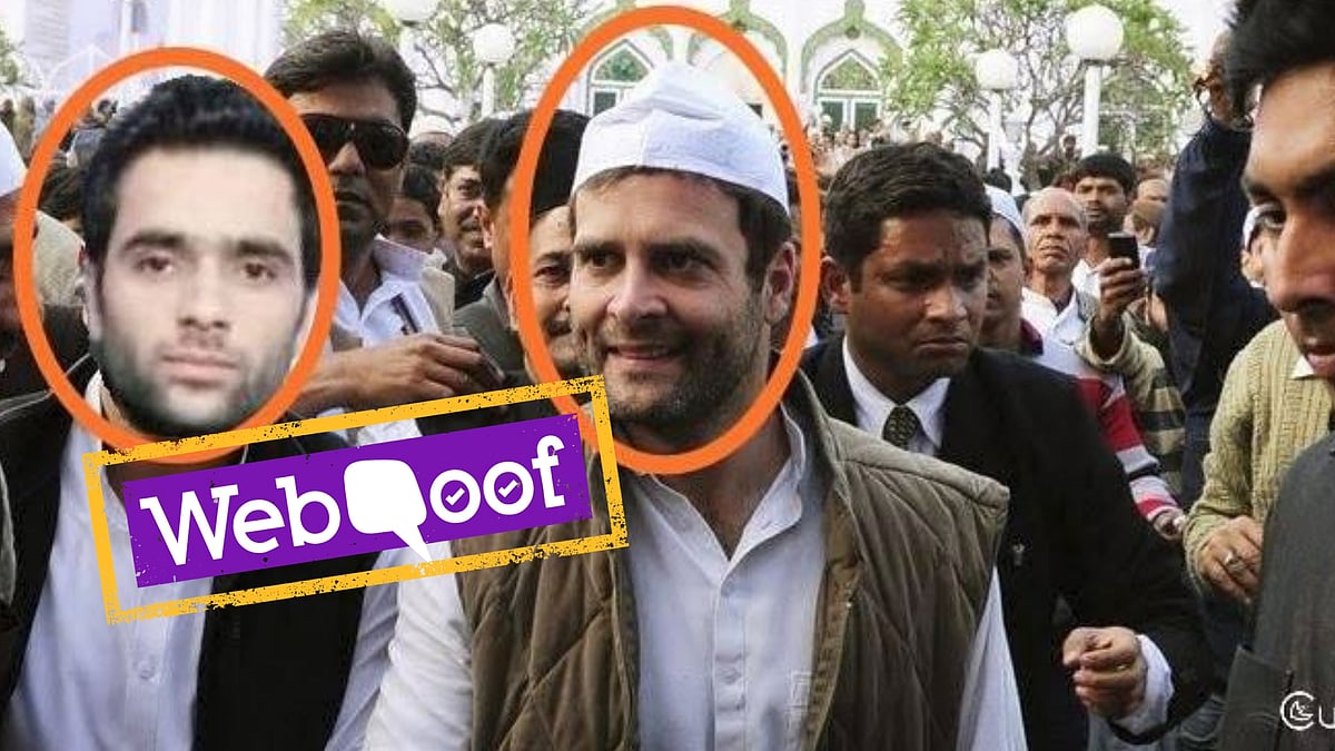 The claim is false, it is obvious that Dar’s face has been superimposed on to another person’s body in the picture.