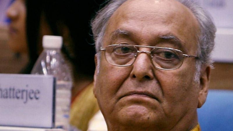 Veteran Bengali actor Soumitra Chatterjee.