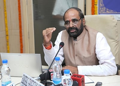 Hansraj Gangaram Ahir. (Photo: IANS/PIB)