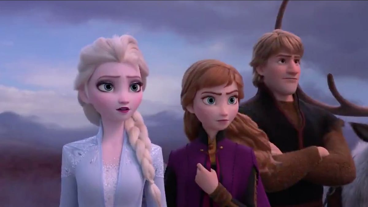 A screen grab from the trailer of ‘Frozen 2’. 