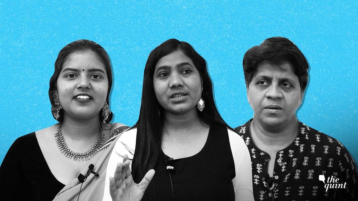 LR: Divya Kandukuri, Manisha Mashaal, Hasina Khan&nbsp;