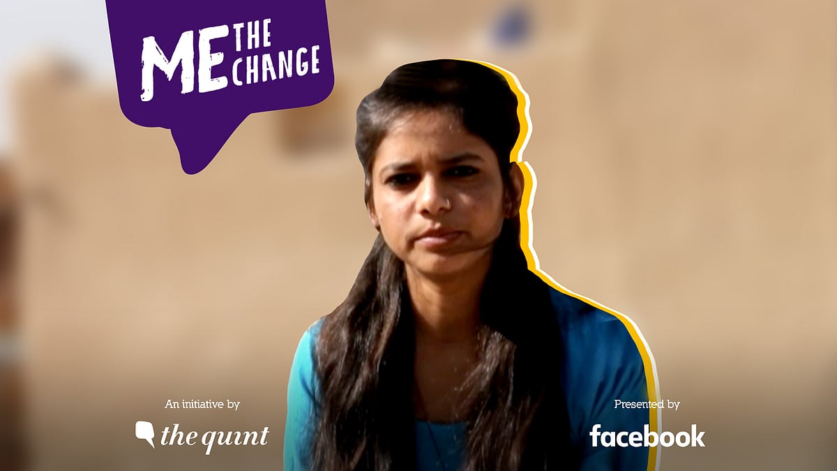 Susheela works to ensure that girls from her village stay in school and get education. 