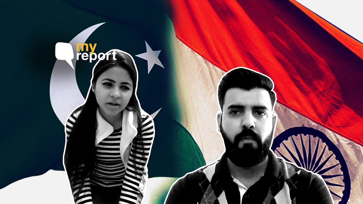 #SayNoToWar echoes on either side of the border.