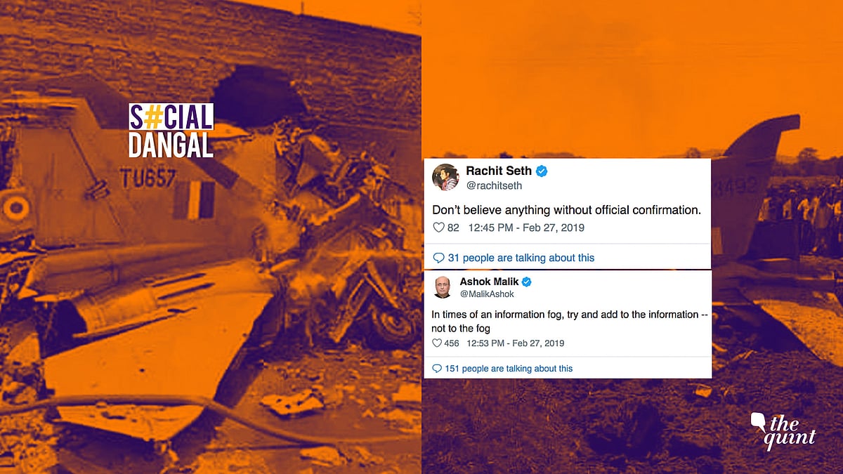 A lot of unverified information was peddled on media post the air strikes in Balakot.&nbsp;
