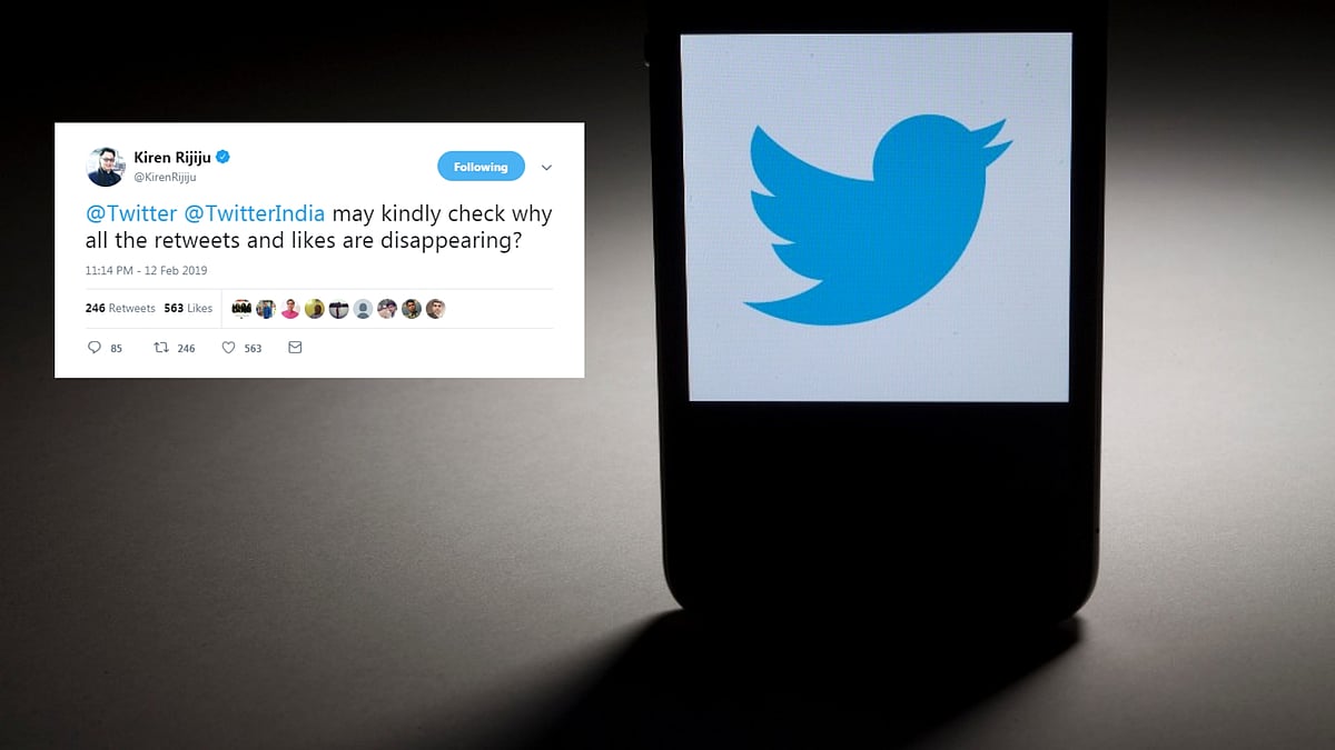 Twitter has found itself being accused of political bias in India over the issue of disappearing retweets and likes.