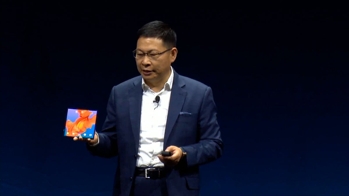 The new Huawei flagship smartphone.