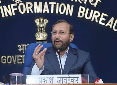 Union Human Resource Development Minister Prakash Javadekar. (Photo: IANS/PIB)