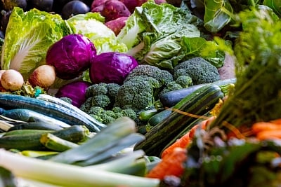 Healthy foods.