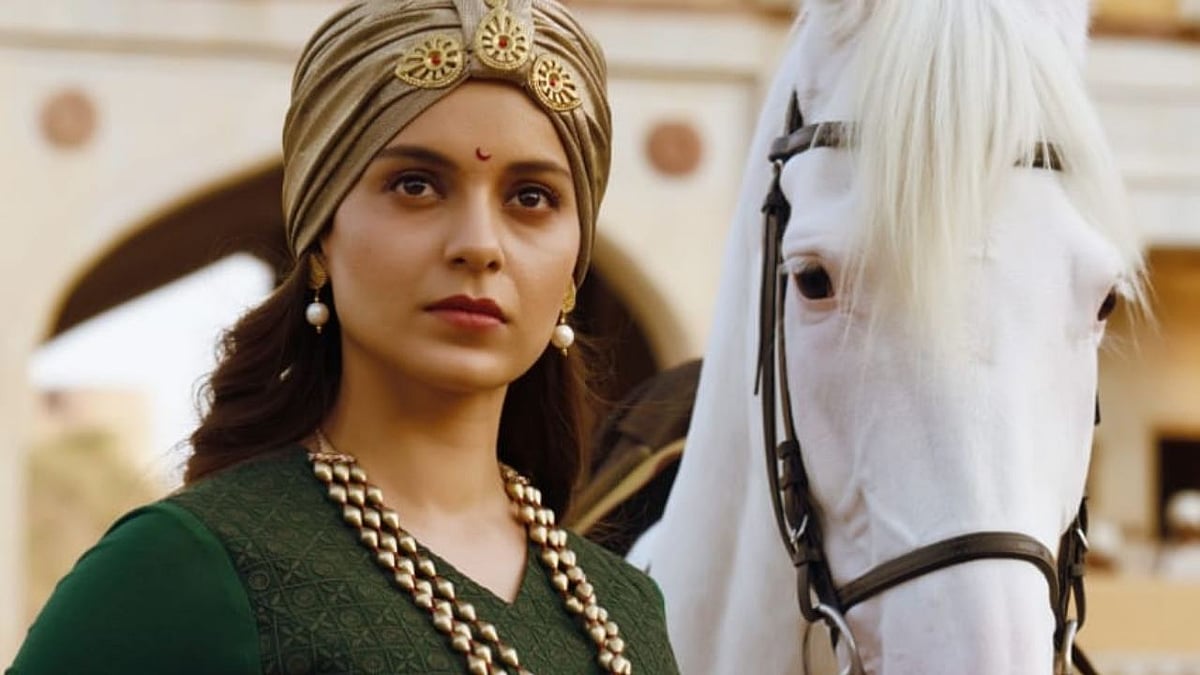 Kangana Ranaut in a still from <i>Manikarnika: the Queen of Jhansi</i>.