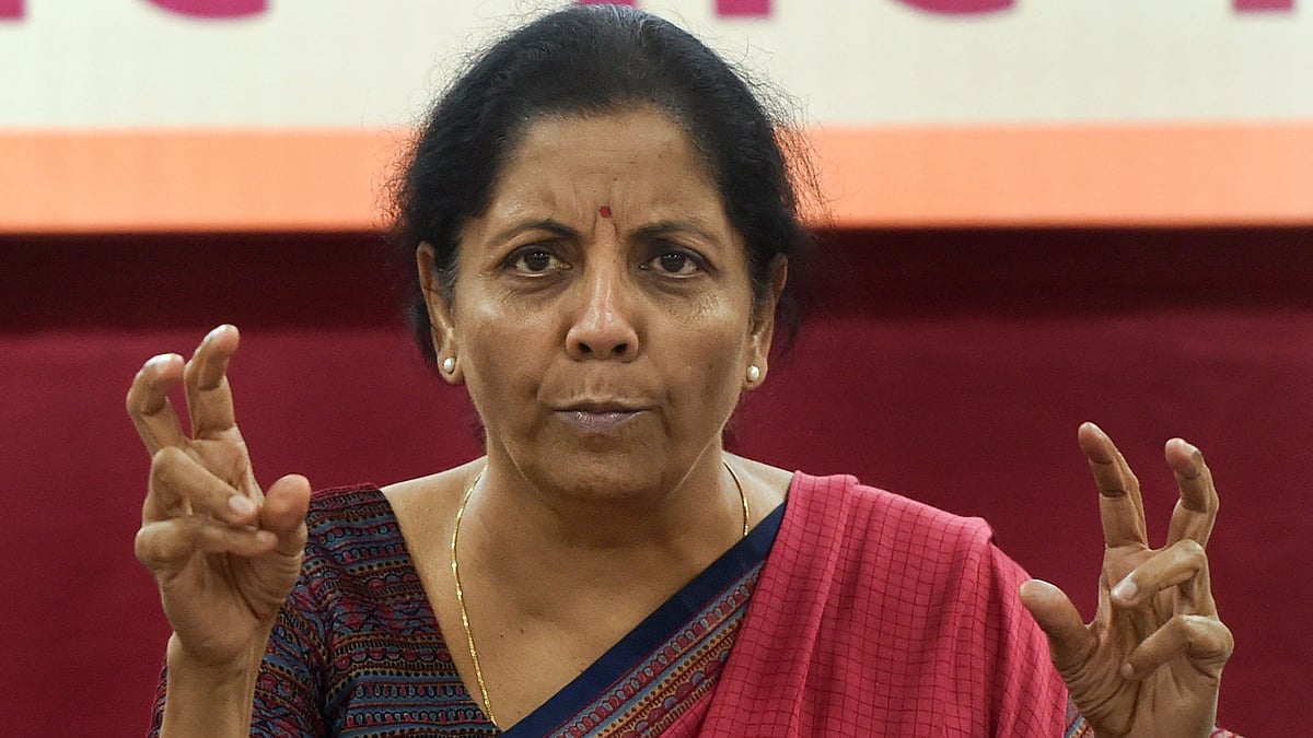 File image of Union Defence Minister Nirmala Sitharaman.