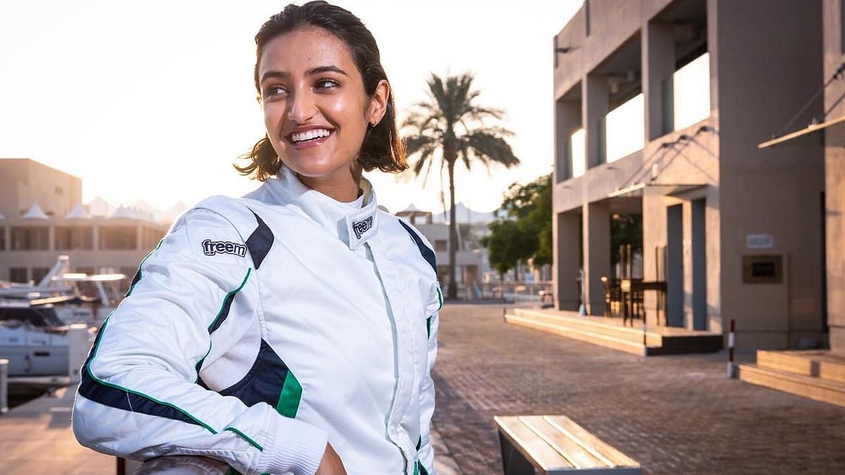 Meet the racer from Saudi Arabia.&nbsp;