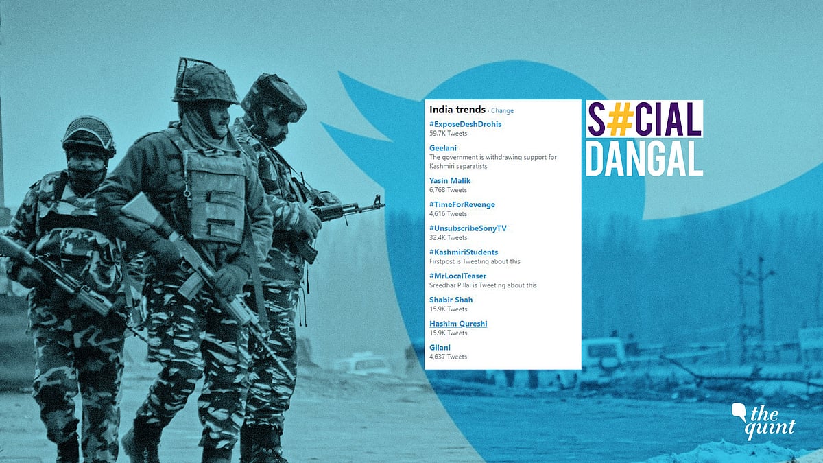 Most of the hashtags that trended in India pertained to the Pulwama attack.