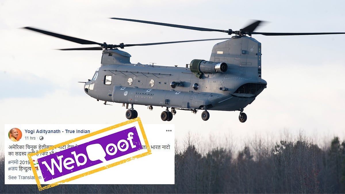 On the contrary, majority of the Chinook-owning countries, including India now, are non-NATO countries.