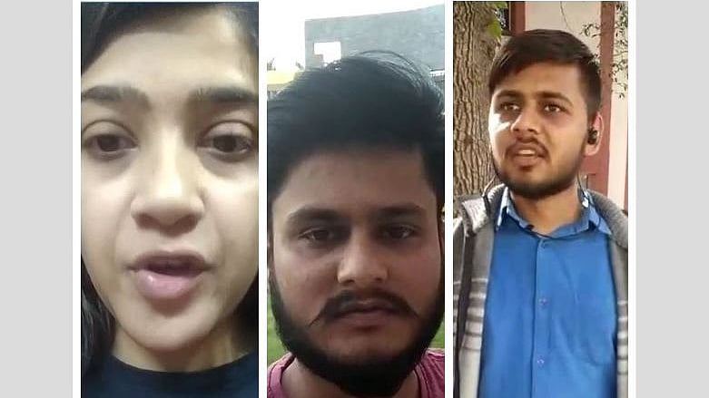 Studenst stand in solidarity with Kashmiris who are being mindlessly attacked.&nbsp;