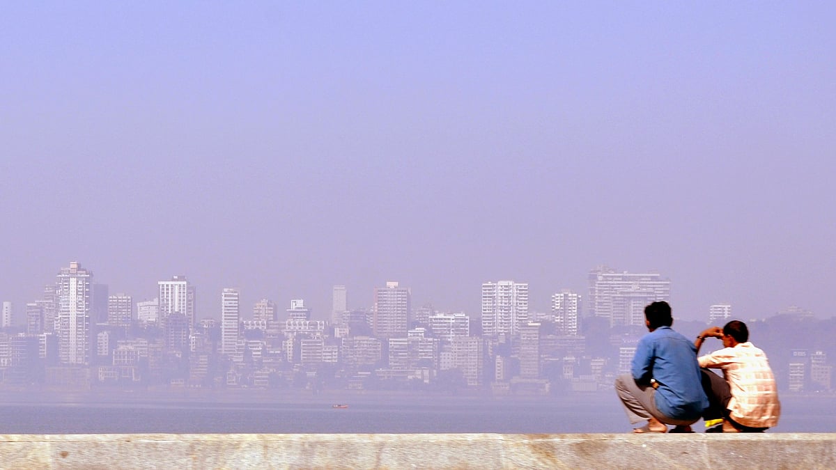 <div class="paragraphs"><p>Polluted Mumbai on the horizon. </p></div>