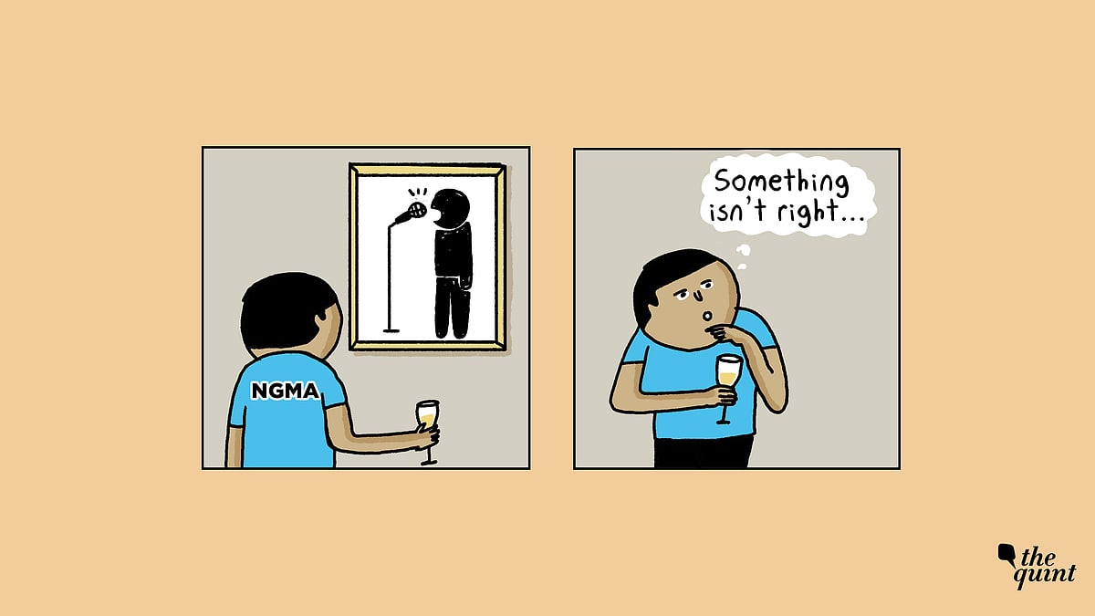 ‘Kaafi Real’ cartoon on actor Amol Palekar’s controversy with NGMA.