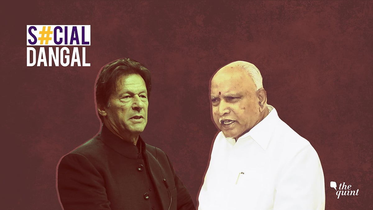 Imran Khan’s party PTI has cited BJP leader BS Yeddyurappa’s comment to allege that the Indo-Pak stand-off was an election tactic. 