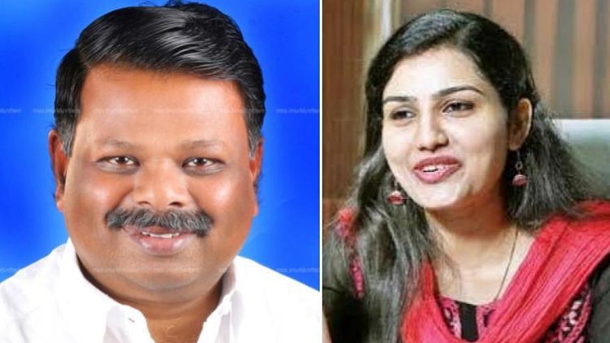 Devikulam MLA S Rajendran and Sub-Collector Renu Raj