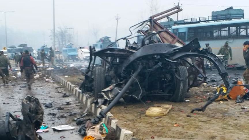 More than 70 vehicles, carrying 2,547 CRPF personnel, were part of the convoy moving from Jammu to Srinagar. 