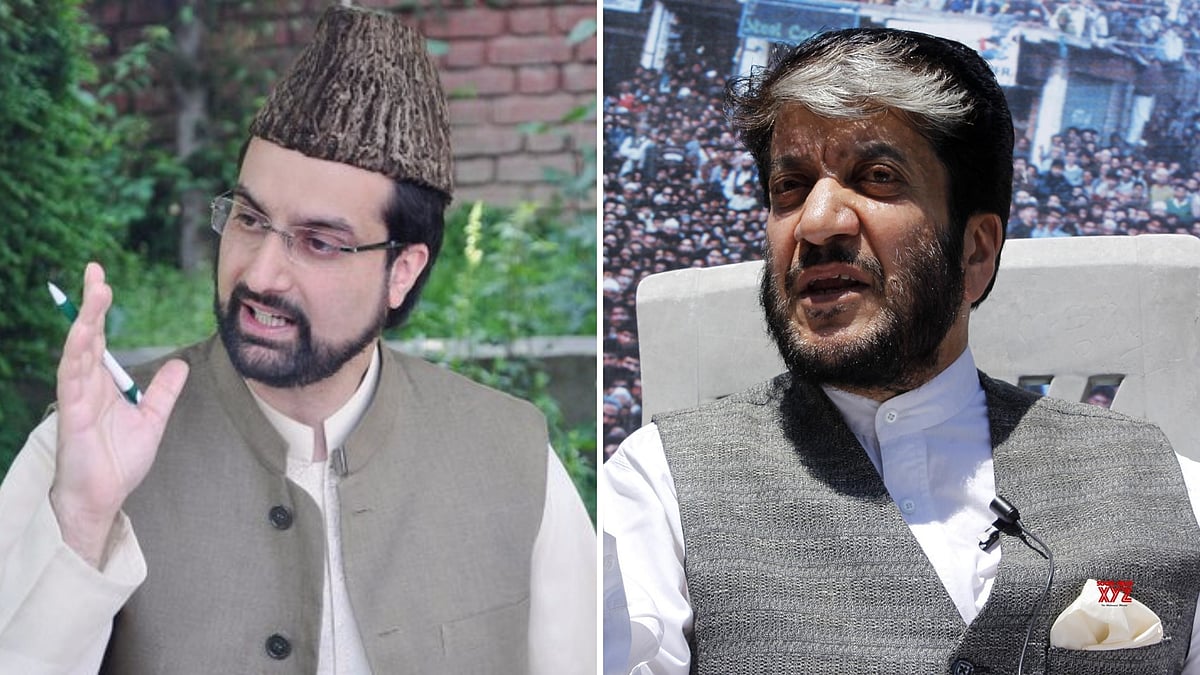 Mirwaiz Umar Farooq and Shabir Shah.