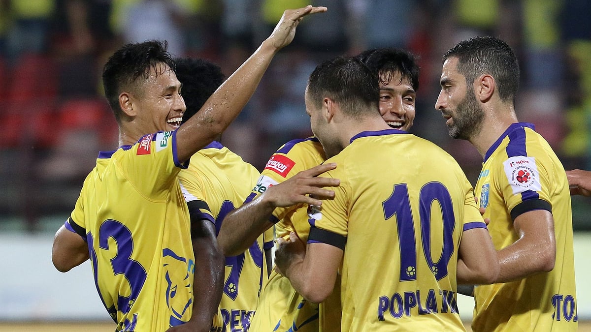 Matej Poplatnik scored a brace while young midfielder Sahal Abdul recorded the final goal for Kerala Blaster against Chennaiyin FC on Friday.