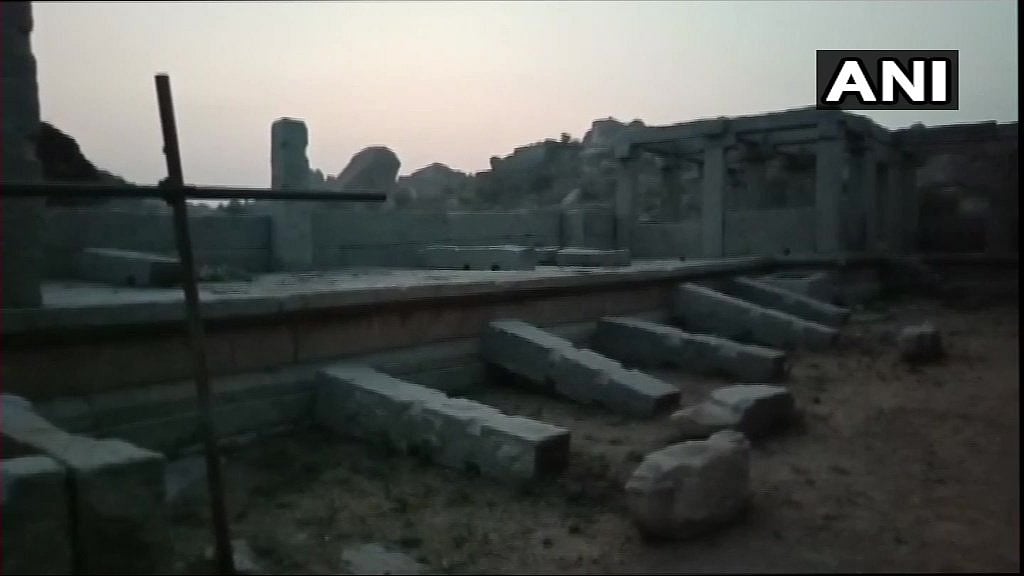 Over a week after a video of men vandalising a heritage site in Hampi went viral, the police have arrested four men in connection with the case.