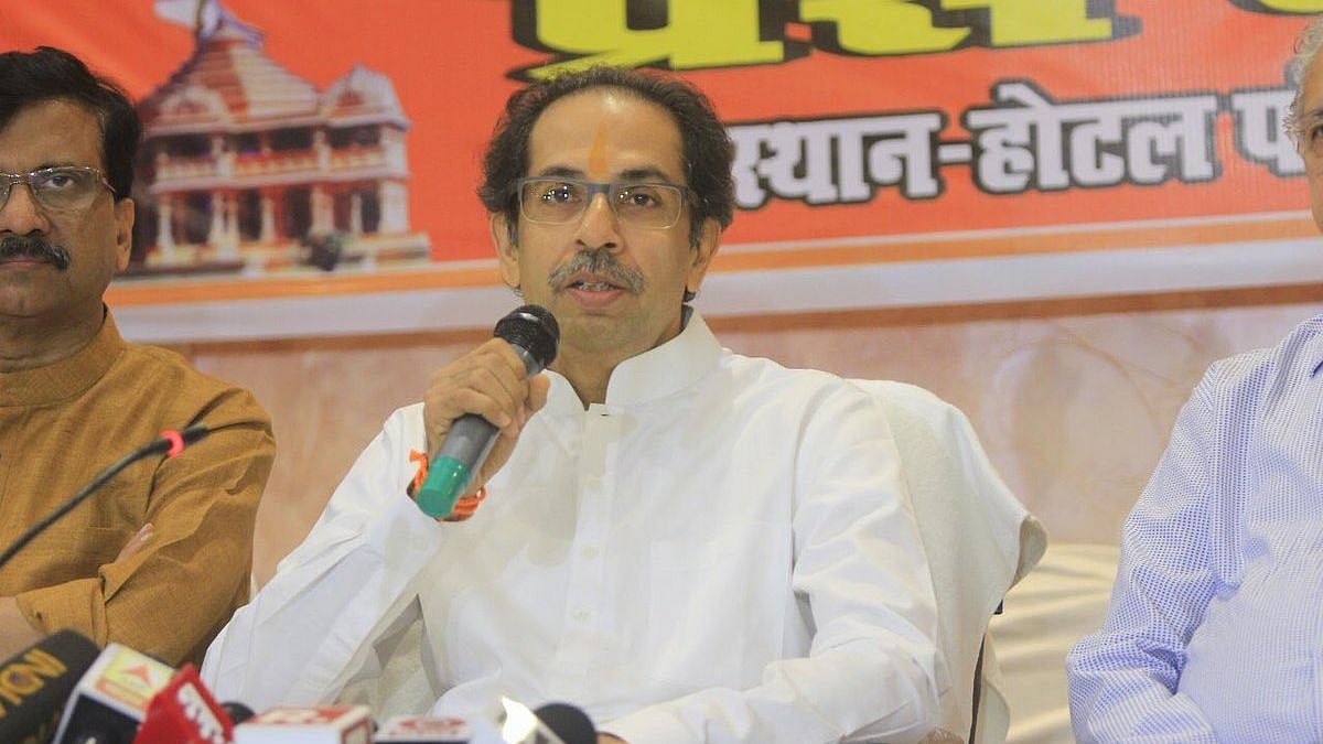 Shiv Sena Chief Uddhav Thackeray.&nbsp;