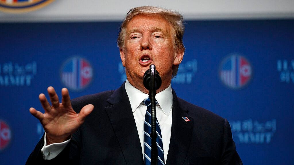 US President Donald Trump. 