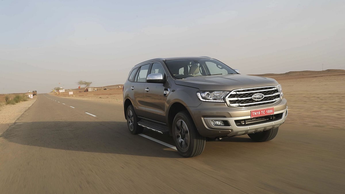 Ford Endeavour competes against Mahindra Alturas and Toyota Fortuner. 