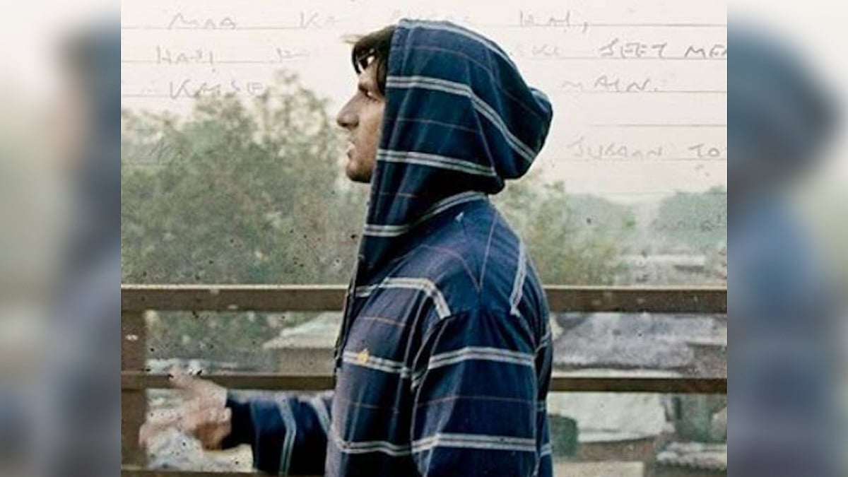 Ranveer Singh in a poster for <i>Gully Boy</i>.