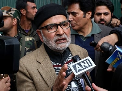 PDP leader Muzaffar Hussain Baig. (File Photo: IANS)