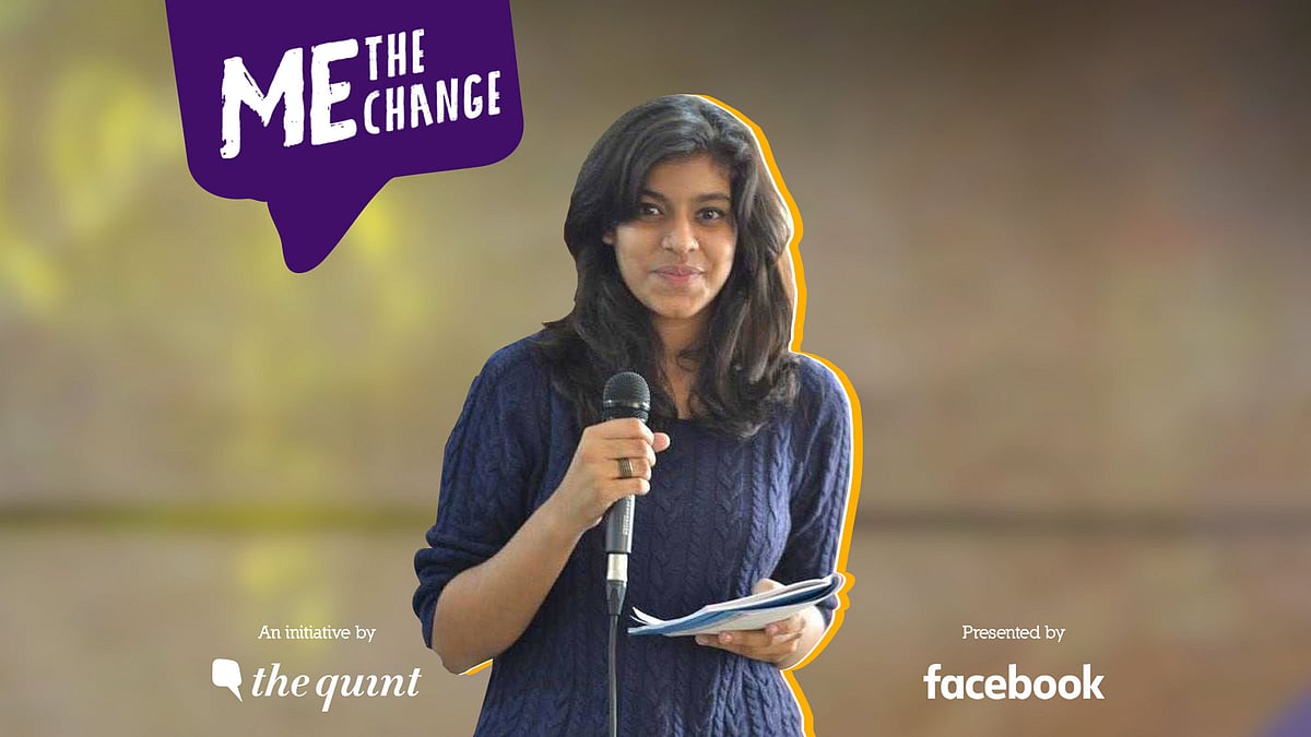 Niyati Sharma is a young activist for sex education. 