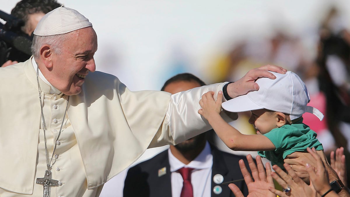 Pope Francis was Abu Dhabi to participate in a conference on inter religious dialogues on 5 February when he spoke on the issue.