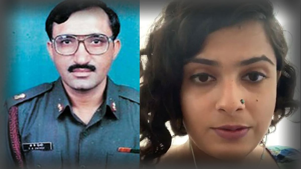 Diksha Dwivedi, daughter of a Kargil martyr talks against war.&nbsp;