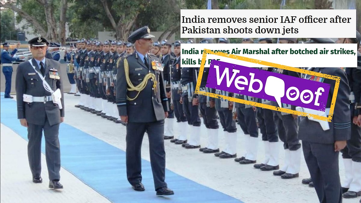 Pakistanis on Twitter, and Pakistani media outlets claimed that Air Marshal Hari Kumar had been fired.