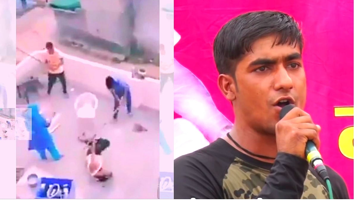 Mahesh Kumar was on the bike with friend Rajkumar when the alleged argument over a cricket game turned into a brutal mob attack.