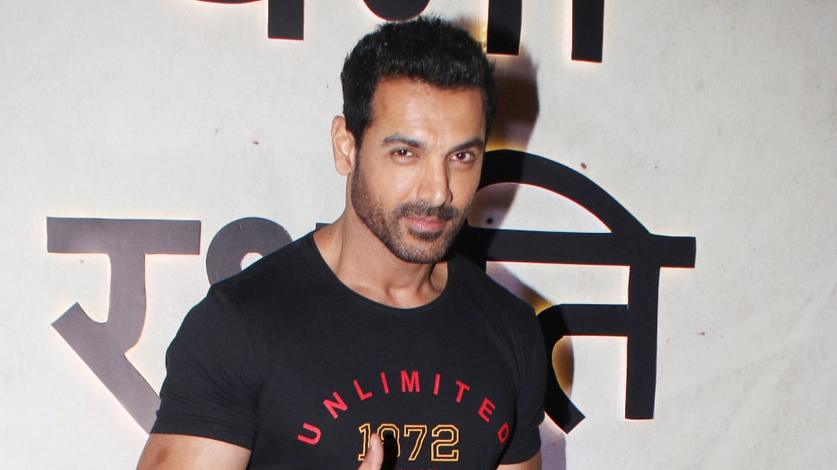 John Abraham at the trailer launch of <i>Romeo Akbar Walter</i>.
