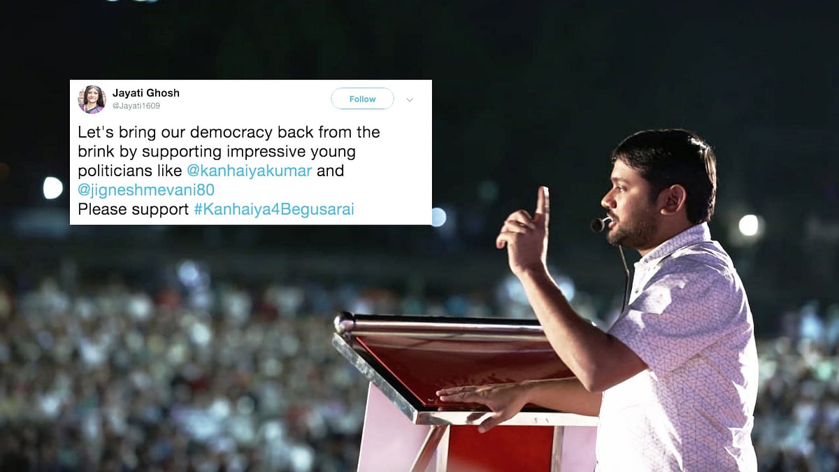 With Kanhaiya’s foray into national politics front, people have expressed how they see this move as an attempt to revive democracy.