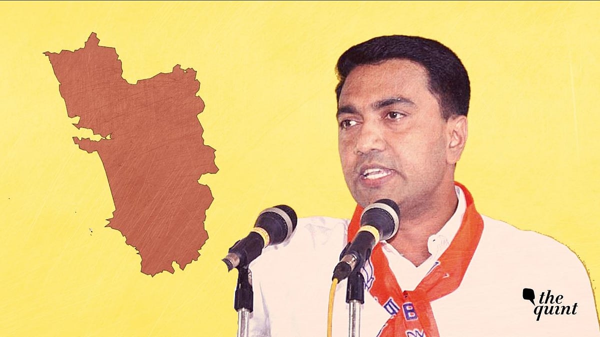File image of Goa CM Pramod Sawant.