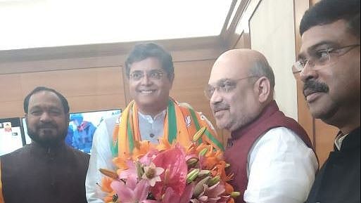 Former BJD leader Baijayant ‘Jay’ Panda joined the Bharatiya Janata Party (BJP) on Monday, 4 March.